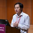 He Jiankui defended his work in front of a packed Hong Kong biomedical conference