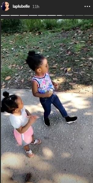 Imade and Hailey bonding