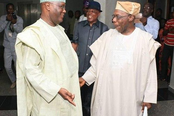 Obasanjo and Atiku mend fences in Abeokuta