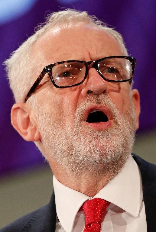 Britain's opposition Labour Party Leader Jeremy Corbyn condemned the Brexit agreements as "a leap in the dark"
