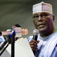 Former Vice-President and Peoples Democratic Party (PDP) presidential candidate, Atiku Abubakar making a speech