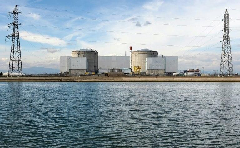 The nuclear power plant in Fessenheim eastern France, built in 1977, is slated for shutdown after reaching its 40-year lifespan
