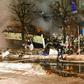 Firefighters work at the scene after an explosion at a restaurant in Sapporo, in the northern Hokkaido prefecture on December 16, 2018