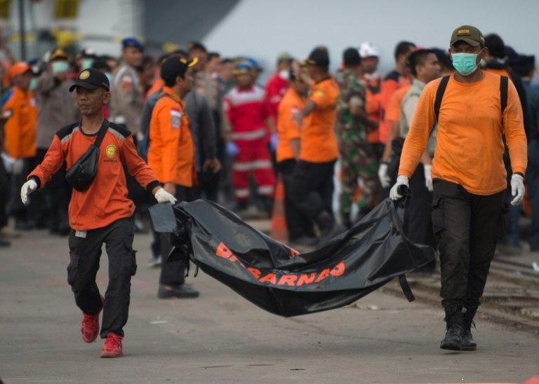 Authorities are sending recovered remains to hospital for DNA comparison to passengers' relatives