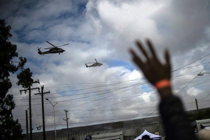 President Donald Trump has announced that asylum seekers hoping to enter the US will have to wait in Mexico while they are assessed