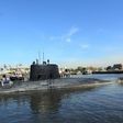 Argentine navy submarine ARA San Juan docked in Buenos Aires in 2014