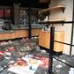 A bakery near the Saint -Lazare railway station in Paris was ransacked