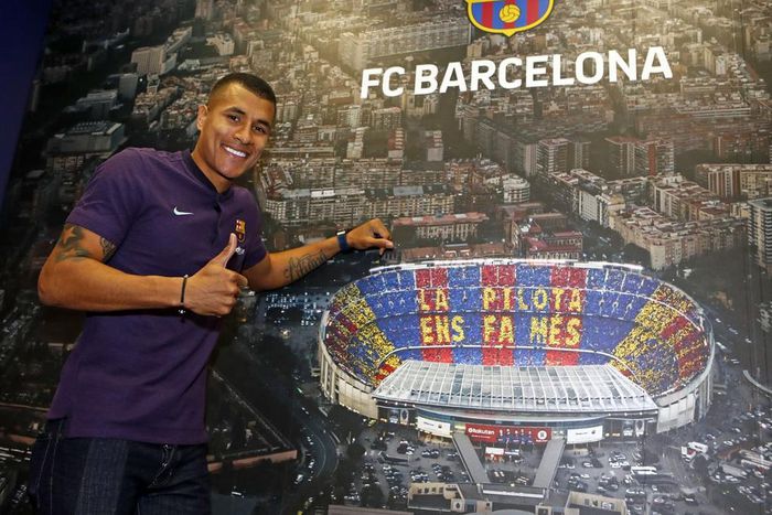 Jeison Murillo is a new recruit for Barcelona in defence [Barcelona]