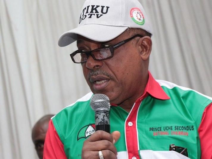 PDP national chairman, Uche Secondus