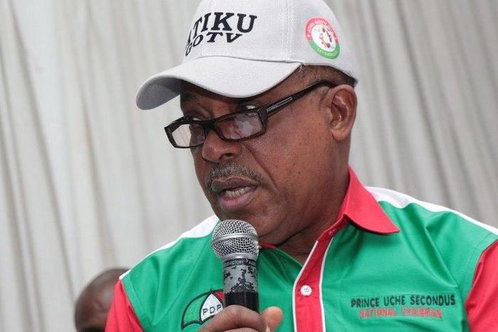 PDP national chairman, Uche Secondus