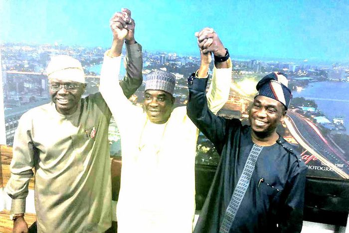 Babajide Sanwo-Olu, KWAM 1 and Dr Obafemi Hamzat