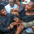 Osinbajo is mobbed as he meets beneficiaries of Trader Moni scheme in Lagos, November 12, 2018