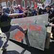 The "Unite the Right" rally in Charlottesville, Virginia in August 2017 was the largest extreme-right gathering in the United States in decades, drawing numerous neo-Nazi and white supremacist groups -- and thousands of anti-extremism activists