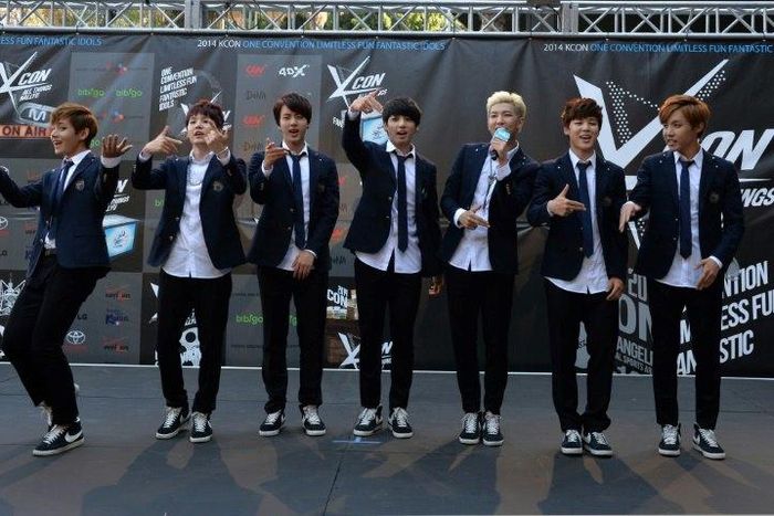 BTS have become wildly popular