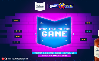 Stay True To The Game: Ballantine’s enters the arena at GamrX 2025