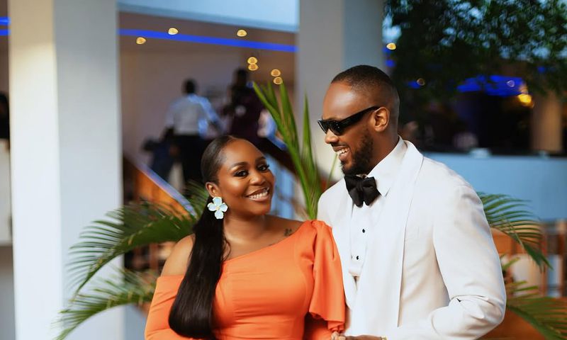 Actor Daniel Etim-Effiong and his wife Toyosi