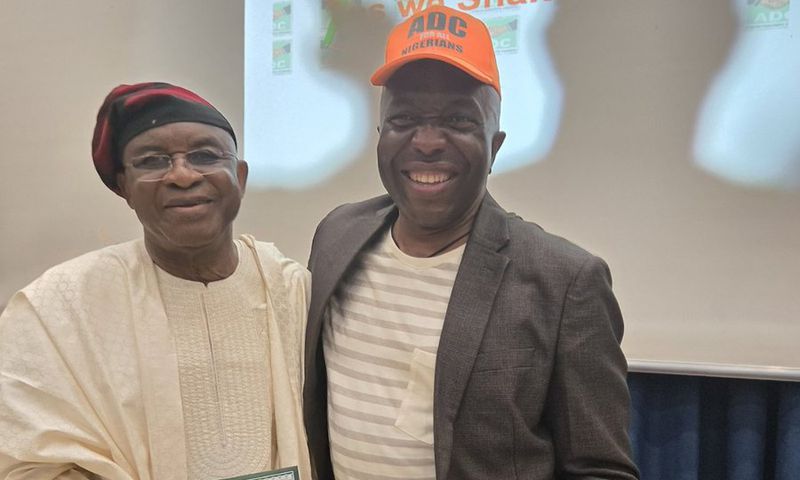 Ralph Nwosu, founder and pioneer Chairman of the African Democratic Congress (ADC)
