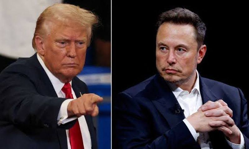 Donald Trump and Elon Musk