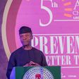 Acting President Yemi Osinbajo at the 5th Annual Christopher Kolade Lecture on Business Integrity in Lagos on Friday, June 30, 2017