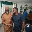 Gov Ahmed and movie producer Kunle Afolayan