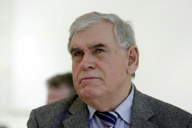 Prominent lawyer and once one of the strongest opponents to late Serbian strongman Slobodan Milosevic, Azem Vllasi, pictured in 2014, has been shot outside his home