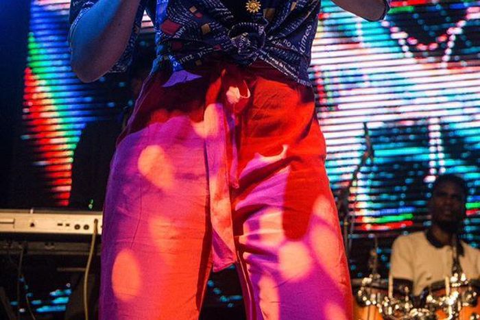 Lady Donli performing at Lucid Lemons: The Lemon Curd concert, (August, 2017)