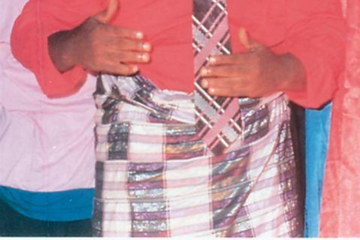 Papa Ajasco in his signature outfit.