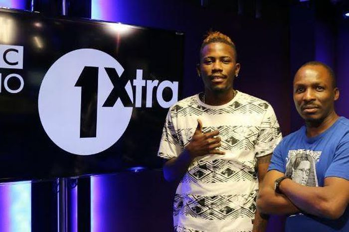 Ycee, at the BBC Radio 1Xtra.