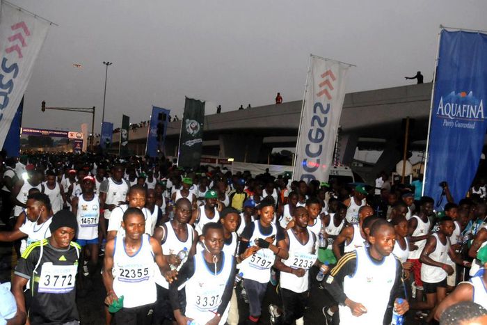 LAGOS CITY INTERNATIONAL MARATHON IN LAGOS