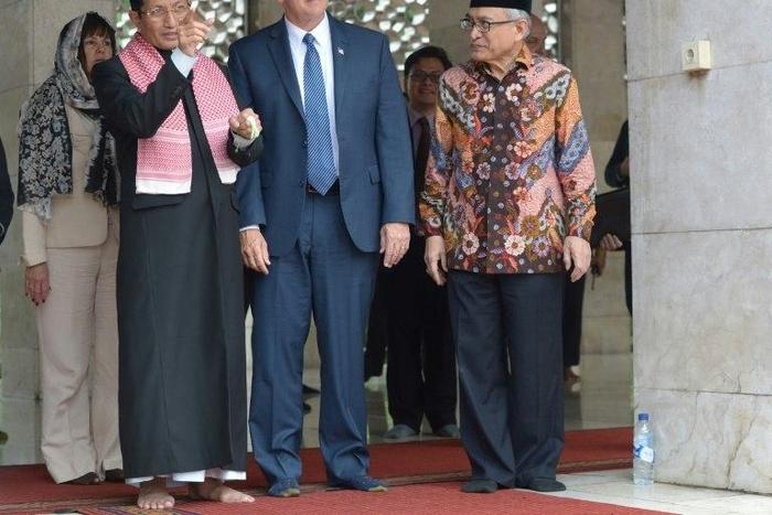US Vice President Mike Pence's visit to Indonesia represents the most high-profile outreach to Muslims by the Donald Trump administration since the brash billionaire came to office