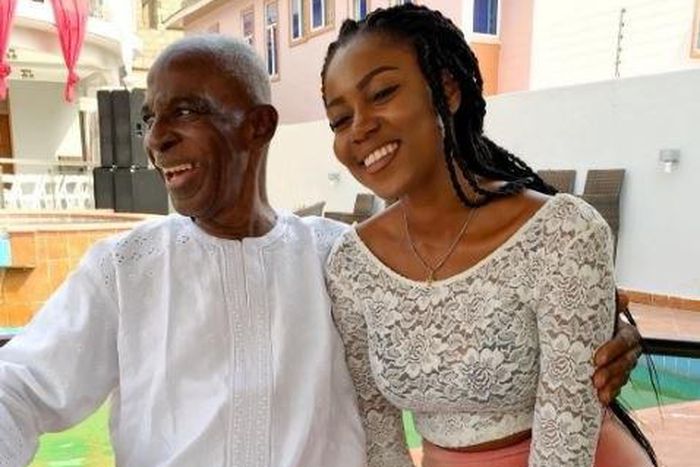 Yvonne Nelson and dad