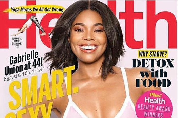 Gabrielle Union covers September issue of Health