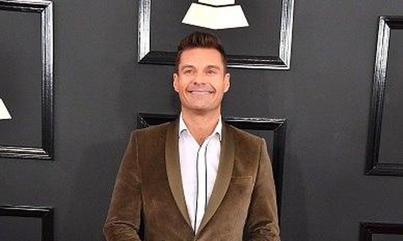 Ryan Seacrest on the Grammys 2017 Red Carpet