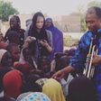 Femi Kuti pays a visit to IDP camp