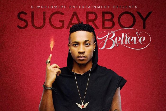 Sugarboy's "Believe" album artwork