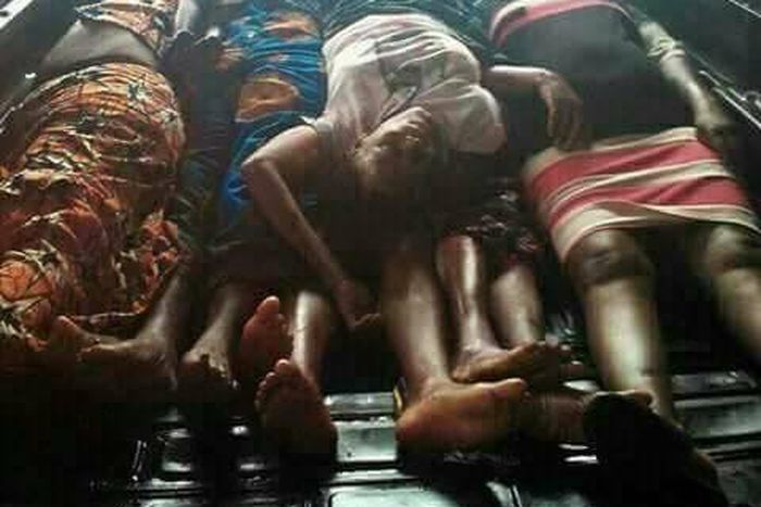 Victims of the gunmen attack