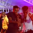 Sugarboy and Kiss Daniel having a performance.