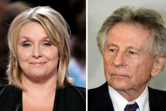 A combo of US writer and former actress Samantha Geimer who, at the age of 13, was raped by French-Polish film director Roman Polanski
