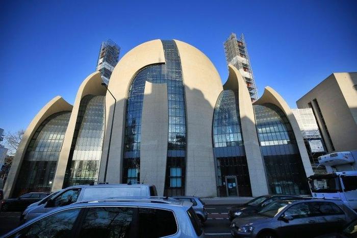 The Ditib mosque in Cologne, western Germany, on February 15, 2017