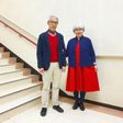 Japanese couple wear matching outfit for 37