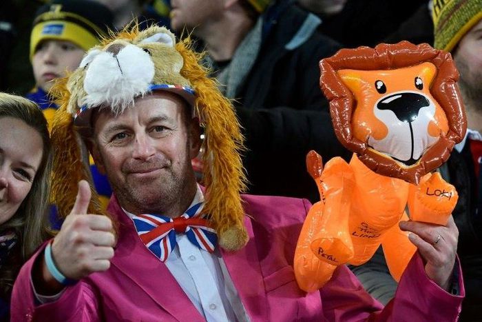 A British and Irish Lions fan among the swarming army of up to 30,000 who are in New Zealand and determined to party