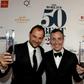 Daniel Humm and Will Guidara, whose New York eatery Eleven Madison Park was named world's best restaurant at an awards ceremony in Melbourne