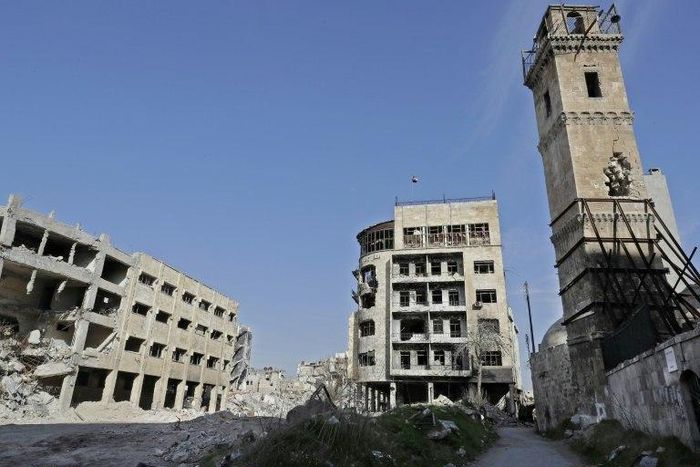 Once Syria's commercial hub, Aleppo has been devastated by fighting, particularly along the front line that separated the rebel-held east from the government-held west