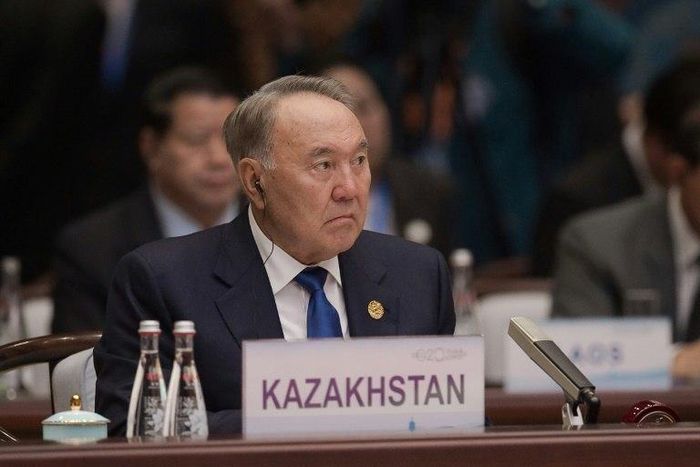 The airport in oil-rich Kazakhstan's capital Astana has been renamed after long-reigning President Nursultan Nazarbayev, pictured in 2016