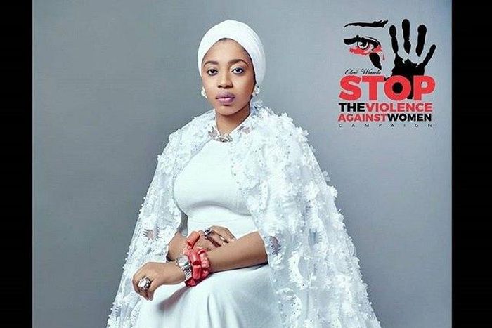 Olori Wuraola Ogunwusi has been campaigning against domestic violence