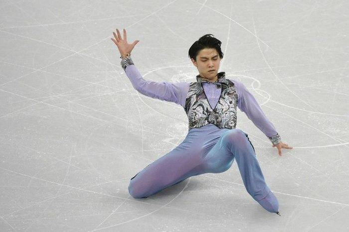 22-year-old Japanese Yuzuru Hanyu set world records for the short, free programme and overall score in 2015
