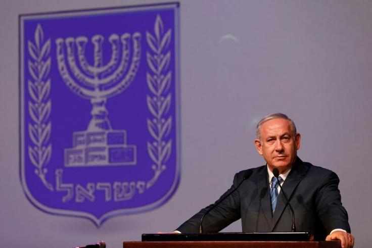 Israeli Prime Minister Benjamin Netanyahu speaking in Jerusalem on December 12, 2018