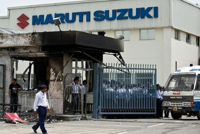 In July 2012, hundreds of workers at a Maruti Suzuki plant in Manesar, southwest of New Delhi, clashed with managers over wages and appointments, leaving one person dead