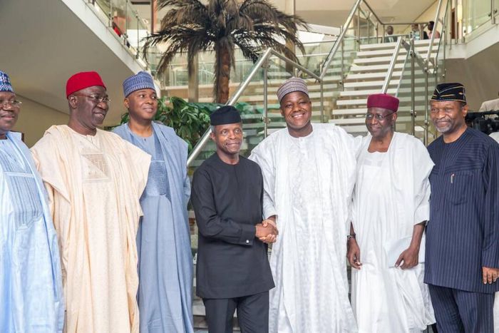 Acting President with the leadership of the National Assembly