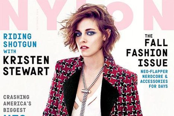 Twilight star, Kristen Stewart for Nylon magazine